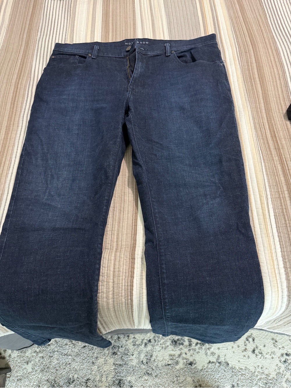 Men's Straight Jeans in Dark Indigo